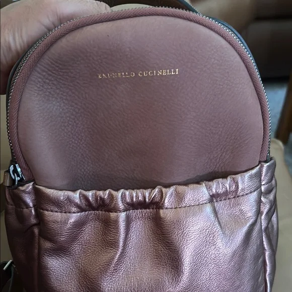 ??S. O. L. D. ??
Brunello Cucinelli Brown Elegant Leather Backpack?? BRUNELLO CUCINELLI Leather Backpack for Men | MR PORTER main image 2
